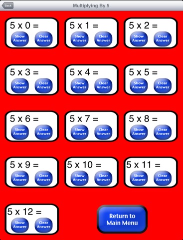 Magic Multiplication Board screenshot 2