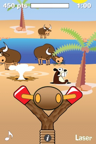 Slingshot Cowboy Plus screenshot 3