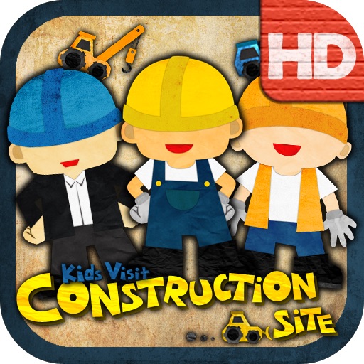 Kids Visit: Construction Site HD iOS App