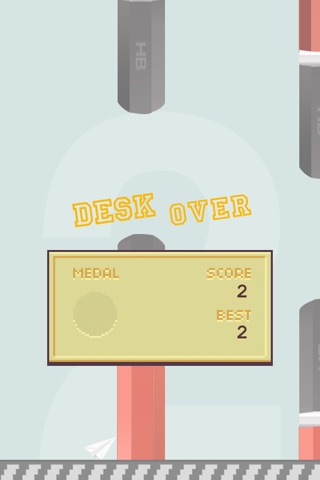 Flappy Office Desk - Tiny Flying Paper Plane Through An Impossible Smash & Hit Free Fall Game screenshot 3