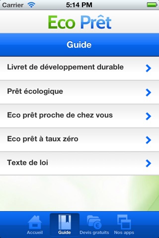 Eco Prêt screenshot 2