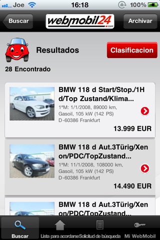 WebMobil24 screenshot 3