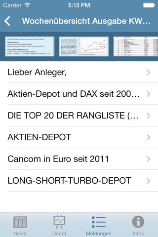 Ranglisten Investor screenshot 2