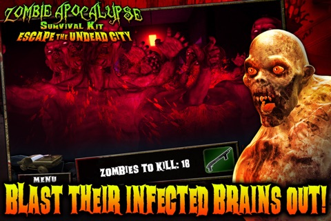 Zombie Apocalypse Survival Kit: Escape the Undead City screenshot 2