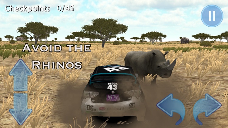 African Rally Race 3D : 4x4 Real Kruger Safari Racing screenshot-3