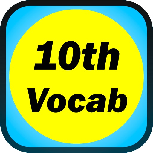 Tenth Grade English Vocabulary iOS App