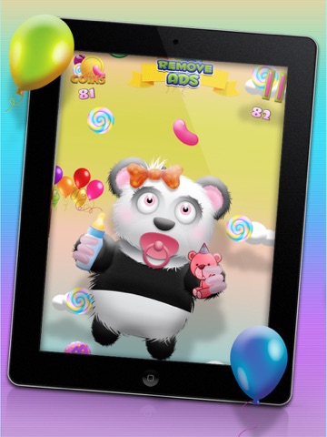 赤ん坊のパンダベアーズキャンディレイン - 版無料ゲームジャンピング楽しいキッズ！ Baby Panda Bears Candy Rain - A Fun Kids Jumping Edition FREE Game!のおすすめ画像4