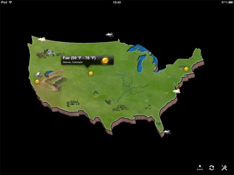 Live USA Weather With Map screenshot 3