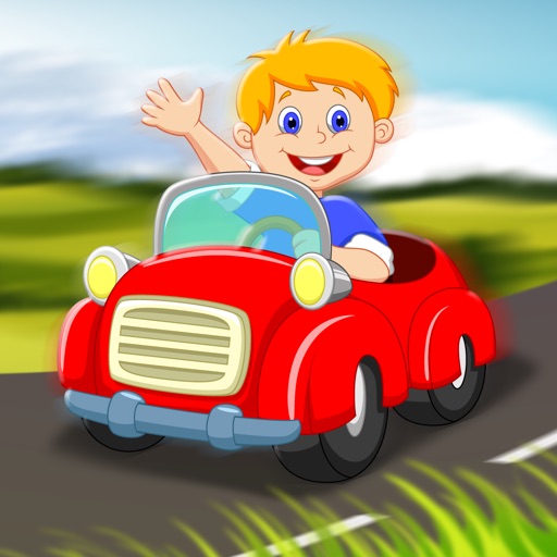 Aaron's tiny car world HD puzzle game Icon