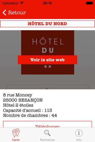 Les hôtels de France screenshot 4