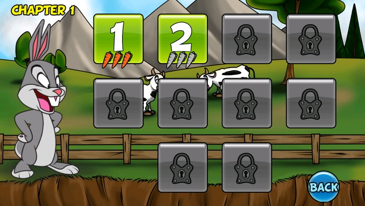 Wild Carrot Hunt : Crazy Farm Rabbit