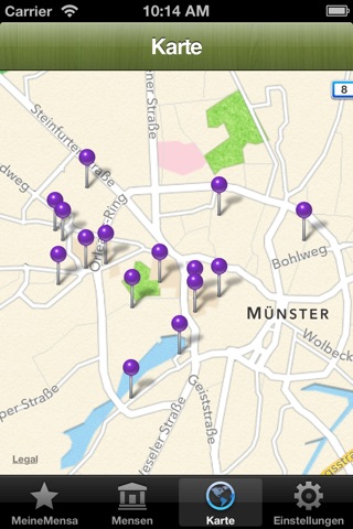 Mensa Münster screenshot 3