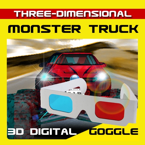 Three-Dimensional Monster Truck icon