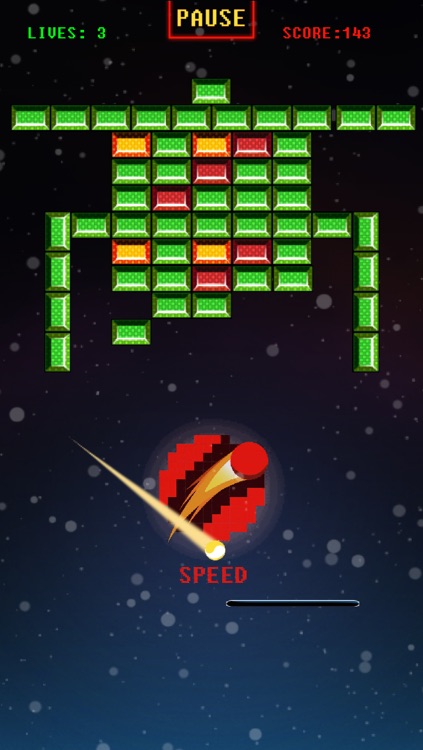 Space Bricks Breaker Free screenshot-3