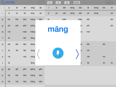 Pinyin and Chinese pronunciation Pro — Utilities for iPhone & iPad ...