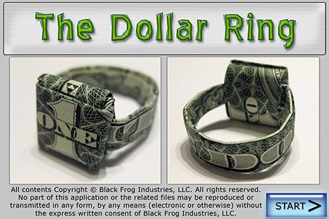 Dollar Ring Origami