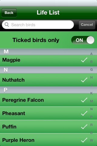 Bird Ticker screenshot 3