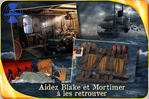 Blake and Mortimer - The Curse of the Thirty Denarii - HD screenshot 3