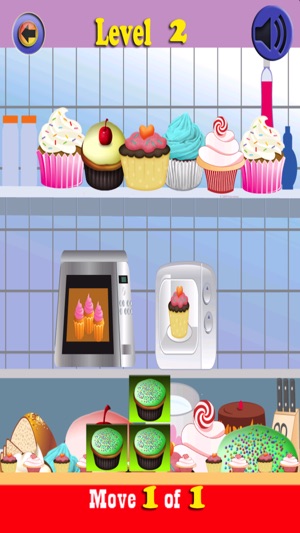 Move and match the cup cakes in the cooking factory - Free E(圖5)-速報App