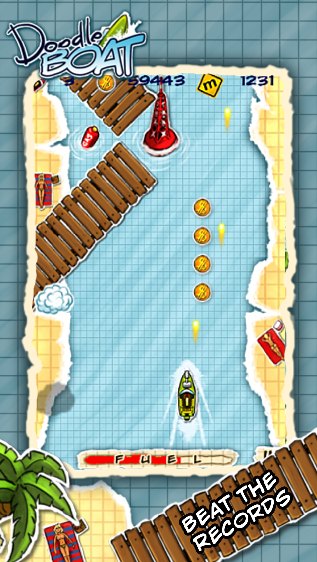 Doodle Boat FREE Screenshot 2