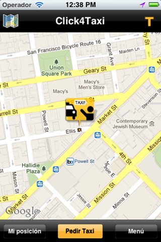 Click4Taxi - Taxi App screenshot 2