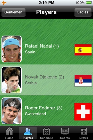 Wimbledon 2011 screenshot 3