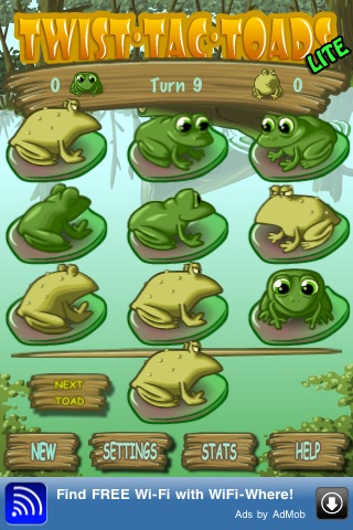 Twist Tac Toads Lite screenshot 2