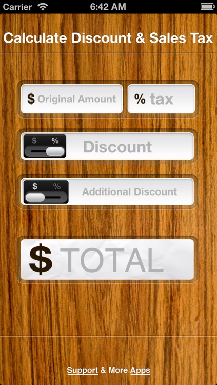 Calculate Discount & Sales Tax