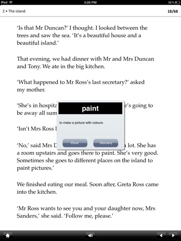 Dead Man's Island: Oxford Bookworms Stage 2 Reader (for iPad) screenshot 3