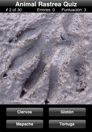 Animal Tracks Quiz screenshot 4