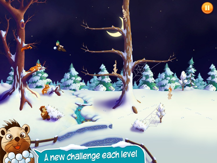 Pato & Friends Snowball Fight HD screenshot-3