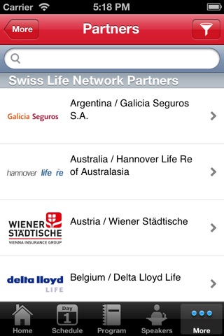 Swiss Life IEBC 2012 screenshot 4