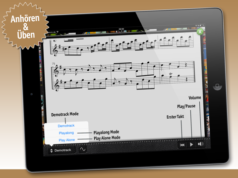 Saxophone Duets - Telemann Sonata 2 screenshot 2