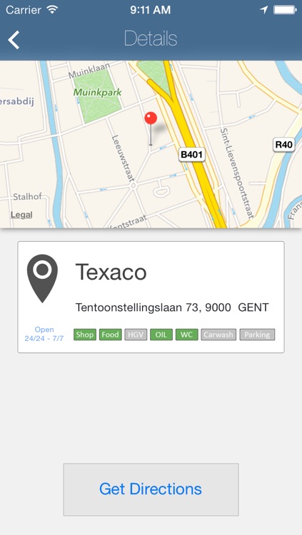 FleetPass - A gas station locator for FleetPass customers