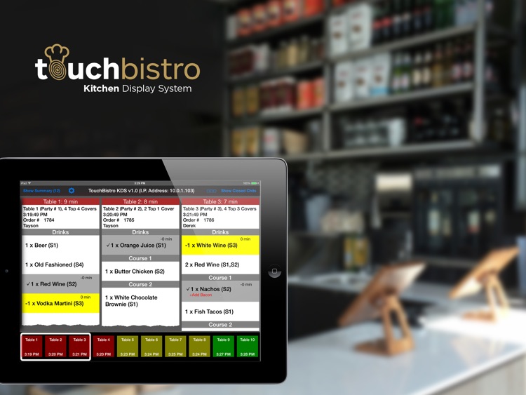 TouchBistro Kitchen Display System