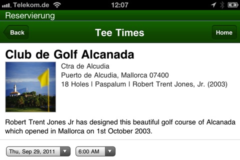 Club de Golf Alcanada screenshot 2