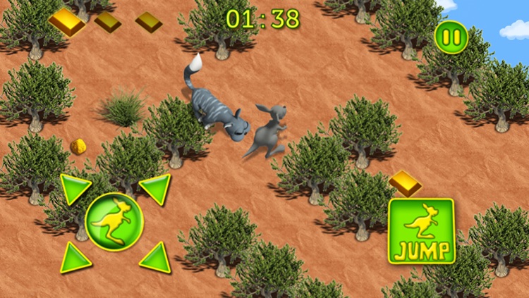 Mega Joey Jump - Fun Kangaroo Gold Maze Game screenshot-3