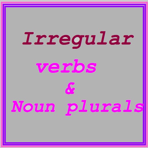 Irregular verbs