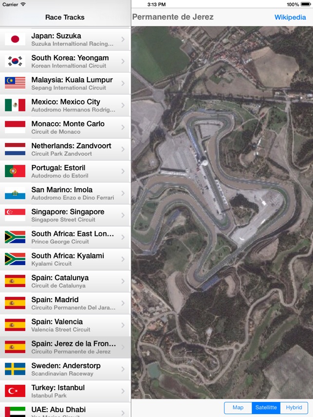 Circuits - Formula race tracks around the world (iPad)(圖2)-速報App