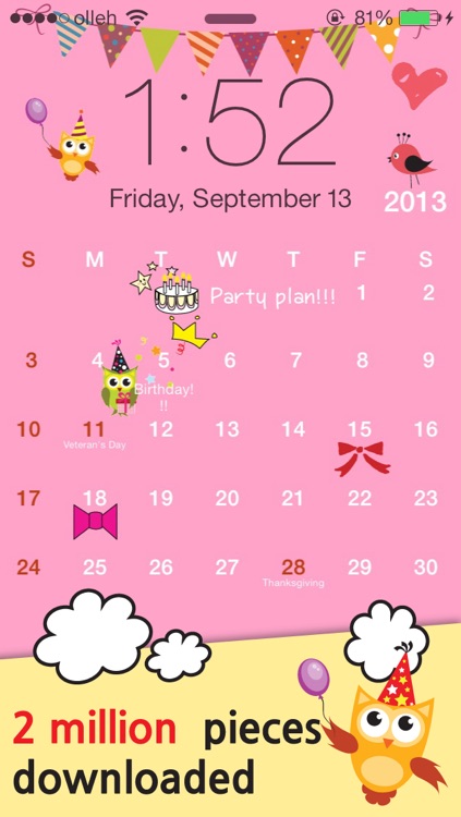 My Wallpaper Calendar screenshot-4