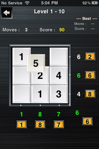 Magic Square -Swap Puzzle- screenshot 2