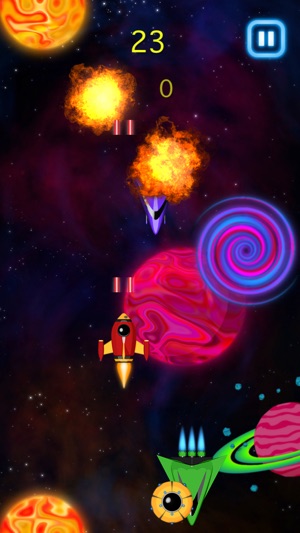 Total Galaxy Alien UFO Attack Game(圖3)-速報App