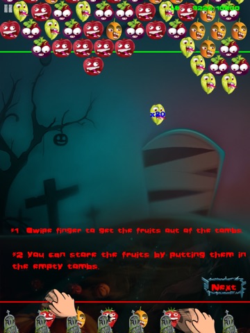 Fruit Smasher!-Halloween Edition HD screenshot 2