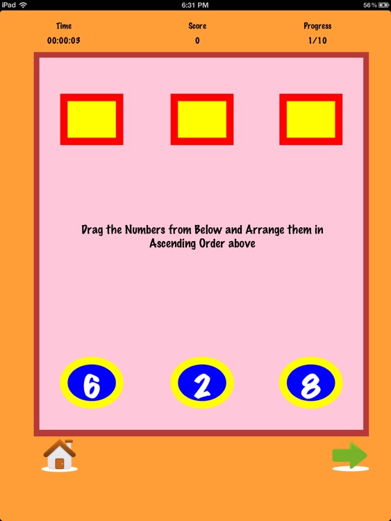 A Number Math App - practice basic elementary number facts for kindergarten, 1st and 2nd grade kids - FREE screenshot-3