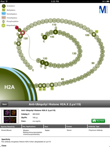 EMD Millipore Interactive Histone Modifications... screenshot 4
