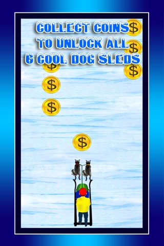 Dog Sledding Winter Race : The canine cold ice sled in the north pole - Free Edition screenshot 4
