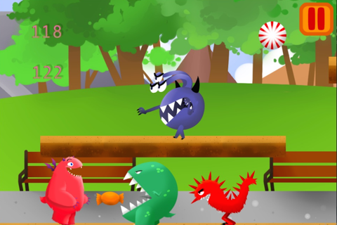 Good Monster Saga Fun Free Arcade Game for Kids screenshot 4