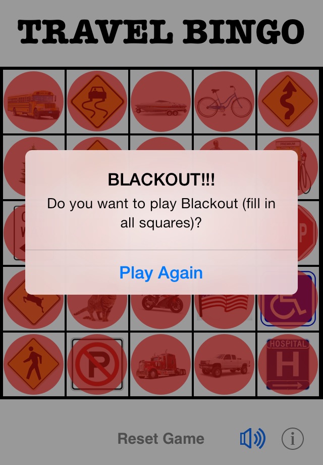 Travel Bingo & Blackout screenshot 3