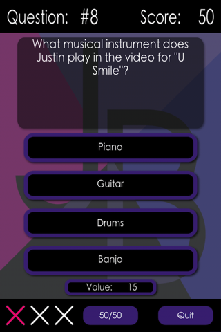 Trivia for Justin Bieber - Trivia with Friends FREE screenshot 2