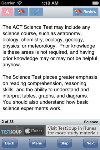ACT Science Preparation screenshot 3